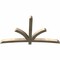 Ekena Millwork Davenport Rough Sawn Timber Gable Bracket, Douglas Fir, 84"W x 49"H x 4"D x 4"F, 14/12 Pitch GBW084X49X0404DAV00RDF - alternate 5